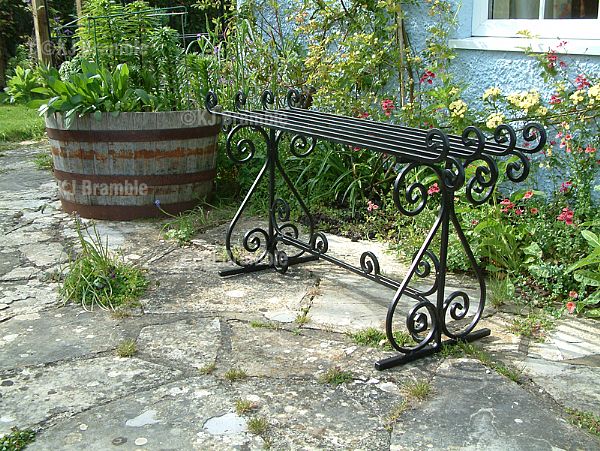 Iron Garden Benches.Somerset
